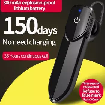 Беспроводная стереогарнитура Bluetooth, наушники-вкладыши, наушники-вкладыши с микрофоном белый