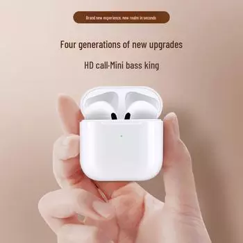 Беспроводная стереогарнитура Xiaosi TWS Bluetooth с функцией шумоподавления White bare metal