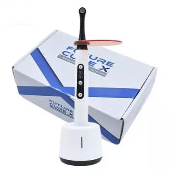 Беспроводная стоматологическая светодиодная полимеризационная лампа, отверждение 1 секунда, 2700 мВт/см, три режима, композитные смолы, ортодонтические инструменты, стоматология белый