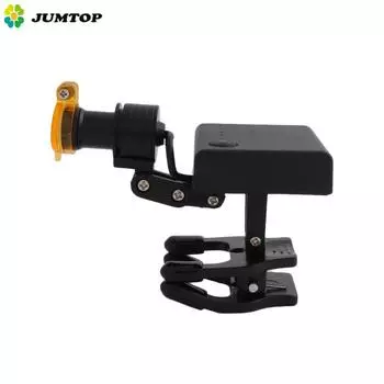 Беспроводная светодиодная фара 5 Вт, портативная с оптическим фильтром для стоматологических луп, лабораторная медицинская лупа, бинокулярное увеличение чёрный