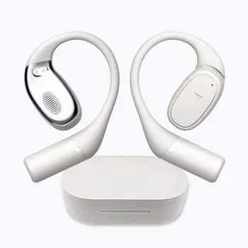 Беспроводная связь Bluetooth OWS Air IPX5 шумоподавление сенсорное открытие Bluetooth остаточная емкость до 28 часов непрерывного звука бежевые наушники, наушники,