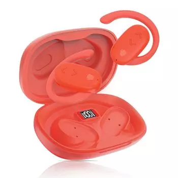 Беспроводная связь Bluetooth с костной проводимостью Bluetooth не блокирует шум, оснащена функцией утечки звука через ухо Bluetooth LCD, быстро открывающимся ушным вкладышем