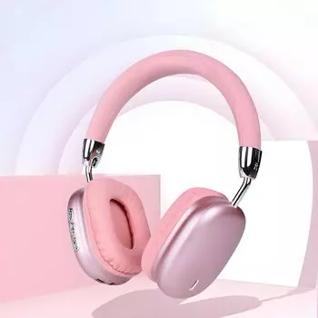 Беспроводная связь Bluetooth совместима со многими закрытыми розовыми наушниками с утечкой звука, Наушники, Накладные наушники, Наушники, Модели,