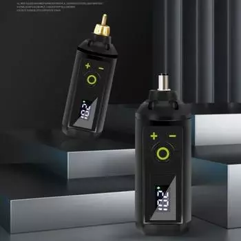 Беспроводная тату-машинка, аккумулятор типа C, сплав, цифровая ручка с ЖК-дисплеем, источник питания, профессиональная стабилизация напряжения, тату-батарея, мотор RCA