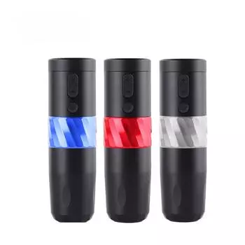 Беспроводная тату-машинка F9 PRICK, перманентная ручка для макияжа, ход 3,5 мм, двигатель с полой чашкой, 12 В, 10000 об/мин для лайнера, шейдера серый