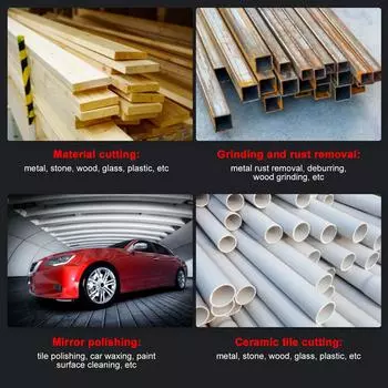 Беспроводная угловая шлифовальная машина Бесщеточная угловая шлифовальная машина 2 шт. 21 В 4,0 Ач аккумуляторная резка шлифовка полировка US Plug 1 Battery красный