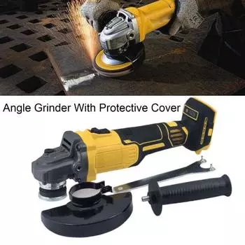 Беспроводная угловая шлифовальная машина с эргономичной ручкой, регулируемой скоростью вращения 9000 об/мин, мощным бесщеточным двигателем, электрическим шлифовальным инструментом Sets