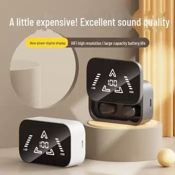 Беспроводная внутриканальная Bluetooth-гарнитура 2023 года с длительным сроком службы аккумулятора и шумоподавлением EM48 чёрный