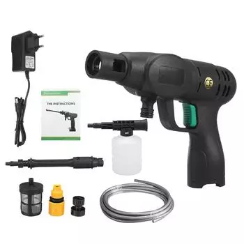 Беспроводная водоструйная портативная автомойка, распылитель высокого давления, электрические водяные пистолеты 168VF, перезаряжаемая автомойочная машина Only machine