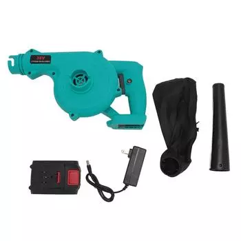 Беспроводная воздуходувка для пылесоса, многофункциональная, с перезаряжаемой батареей, портативная электрическая воздуходувка для листьев