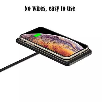 Беспроводное автомобильное зарядное устройство 5 Вт 7,5 Вт 10 Вт Быстрая зарядка Держатель для телефона Для iPhone Hauwei
