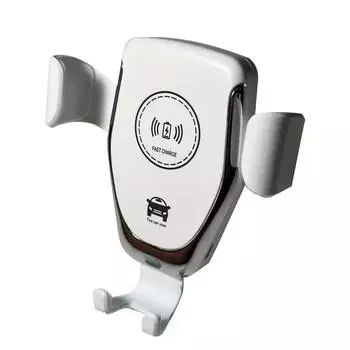 Беспроводное автомобильное зарядное устройство, держатель мобильного телефона, гравитационная индукционная автомобильная розетка, быстрая беспроводная зарядная подставка для iPhone, Samsung, Xiaomi