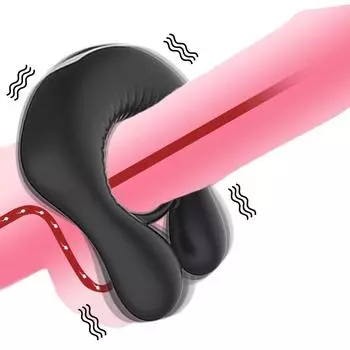 Беспроводное дистанционное кольцо для пениса, продлевающее эякуляцию, вибрирующий член, пара, резонансный вибратор для яичек, секс-игрушки для мужчин