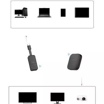 Беспроводное устройство с высоким разрешением, передатчик, приемник, зеркальное отображение экрана, четкое изображение, беспроводное устройство, дисплей 1080p