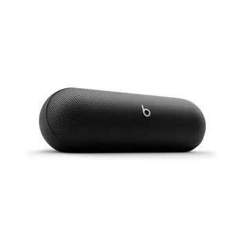 Беспроводное зарядное устройство Beats Pill Bluetooth через водонепроницаемое устройство с Apple и микрофоном, матовый черный динамик/портативный USB-C - часы/IP67