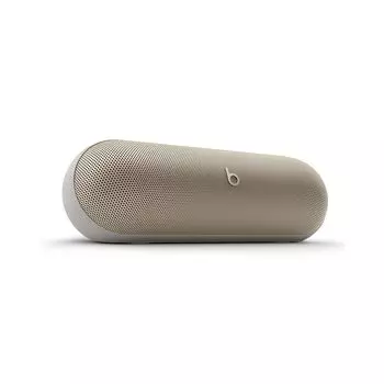 Беспроводное зарядное устройство Beats Pill Bluetooth с возможностью работы в воде до 24 часов с Apple и микрофоном, динамик цвета шампанского и золота, портативный USB-C - аккумулятор/IP67