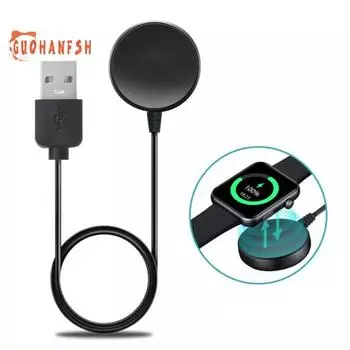 Беспроводное зарядное устройство для быстрой зарядки, свободная регулировка угла наклона, подставка для быстрой 2-часовой зарядки для часов Samsung 6/5/4 чёрный