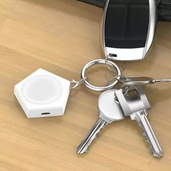 Беспроводное зарядное устройство для часов Yousheng с брелком, компактное мини-портативное зарядное устройство для часов с быстрой зарядкой для SamsungGalaxy Watch 3/4/5/6 чёрный