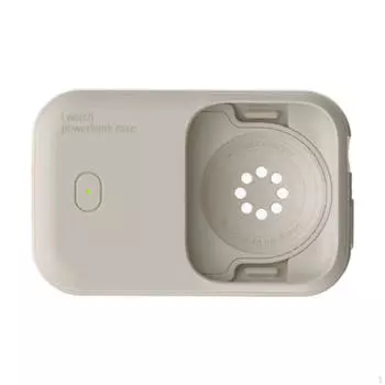 Беспроводное зарядное устройство iwatch, легкие практичные аксессуары Power Bank, серые коричневый