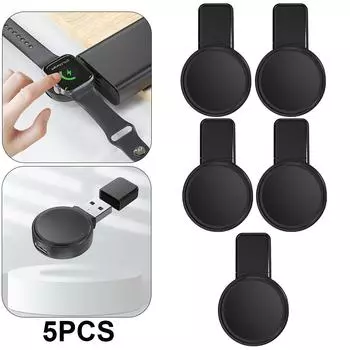 Беспроводное зарядное устройство Plug and Play для часов 1-8 поколения (черный)