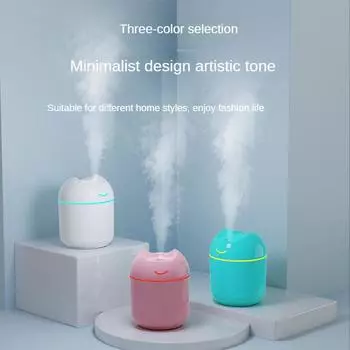 Беспроводной 220 мл USB перезаряжаемый 700 мАч увлажнитель воздуха портативный увлажнитель для дома, офиса, автомобиля, путешествий, аромадиффузор, эфирное масло USB Recharge 700mAh