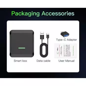 Беспроводной адаптер Android Auto и CarPlay