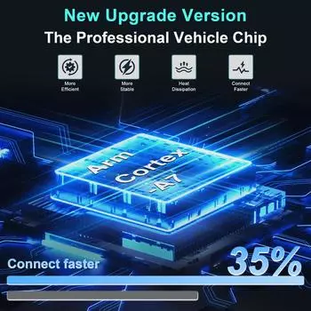 Беспроводной адаптер Android Auto, новейший мини-автомобильный смарт-коробка AI, OEM-проводной адаптер Android Auto для беспроводного USB-адаптера для Toyota Volvo чёрный