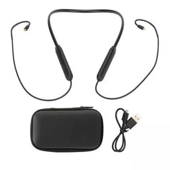 Беспроводной адаптер Bluetooth MMCX с низкой задержкой, улучшенный адаптер BT MMCX с микрофоном и контроллером