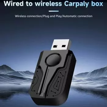 Беспроводной адаптер CarPlay Android Auto 2 в 1 Smart Dongle USB Plug and Play BT 5.0 5G WIFI для проводных автомобилей CarPlay Android Auto