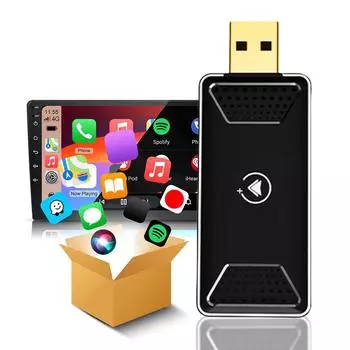 Беспроводной адаптер Carplay Android Auto, Android 12 Carplay AI Box, проводной беспроводной Carplay Dongle для проводных автомобилей CarPlay CHINA