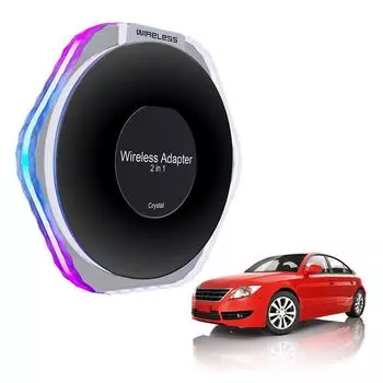 Беспроводной адаптер CarPlay и Android Auto Smart TV Box с проводным подключением к беспроводному WiFi BT