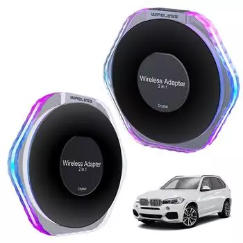 Беспроводной адаптер CarPlay и Android Auto Smart TV Box с проводным подключением к беспроводному WiFi BT