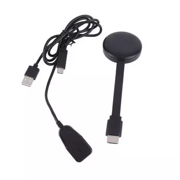 Беспроводной адаптер дисплея 1080P Адаптер для зеркалирования экрана для прямой трансляции с телефона