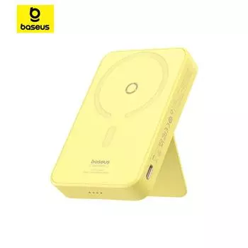 Беспроводной аккумулятор с быстрой зарядкой Baseus MagPro с магнитным кронштейном, 5000 мАч, 20 Вт