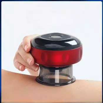 Беспроводной электрический баночный аппарат с большой силой всасывания и горячим компрессом English