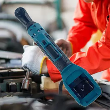 Беспроводной электрический гаечный ключ с храповым механизмом, 90 градусов, многоцелевое оборудование, противоскользящая ручка, простота использования