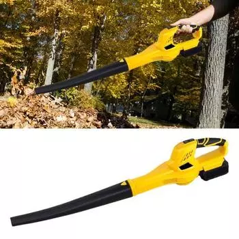 Беспроводной электрический воздуходув Yousheng, мощный двигатель, высокая скорость, легкий эргономичный ручной очиститель для небольших листьев, оборудование для уборки двора A