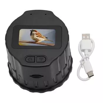 Беспроводной электронный окуляр WiFi 1,5-дюймовый дисплей 16 МП 1920x1080P Электронный окуляр для 28 мм до 50 мм