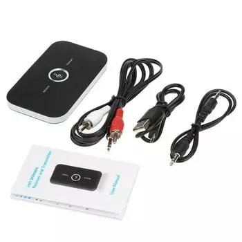 Беспроводной аудиоадаптер B6 Bluetooth 5.0 для приема и передачи стерео «два в одном», подходящий для