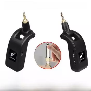 Беспроводной аудиопередатчик для электронных музыкальных инструментов — приемник и передатчик для гитары, фортепиано, барабанов и баса. One to One