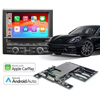 Беспроводной автомобильный модуль Carplay Android для Porsche PCM3.1 Panamera Cayenne Cayman Macan Boxster 911 991 718 AirPlay mirror link