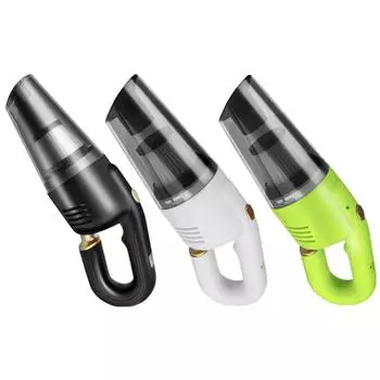 Беспроводной автомобильный пылесос 60 Вт Пылеуловитель 2000 мАч Портативный автомобильный пылесос чёрный