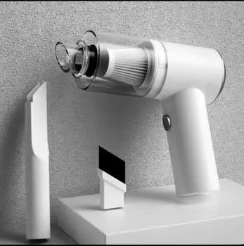 Беспроводной автомобильный пылесос, беспроводной ручной автомобильный пылесос и двойной автомобильный пылесос 6000pa, принадлежности для пылесоса для кошек и домашних животных 6000pa белый