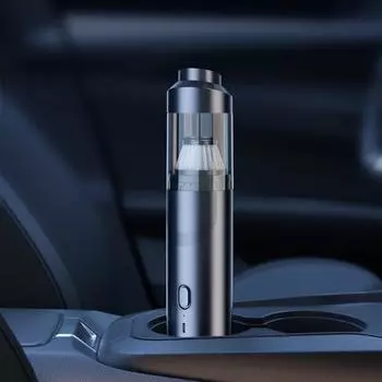 Беспроводной автомобильный пылесос с несколькими аксессуарами Мощный 13000 Па, 35 000 об/мин Портативный беспроводной домашний салон автомобиля Ручной режим двойного назначения синий
