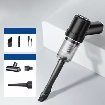 Беспроводной автомобильный пылесос высокой мощности с зарядкой Upgraded White USB Cable