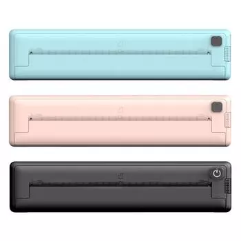 Беспроводной бесчернильный термопринтер 200 точек на дюйм, портативный Bluetooth-принтер, принтер для изготовления этикеток, фотоэтикетка, памятка, печать неправильных вопросов розовый