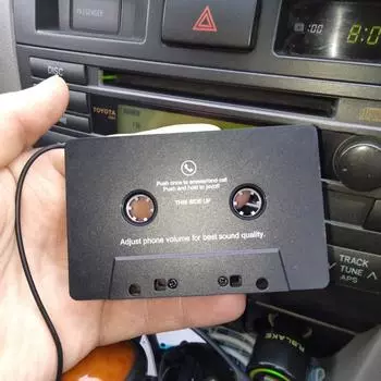 Беспроводной Bluetooth 5.0 конвертер автомобильный кассетный AAC MP3 SBC AUX HIFI стерео Bluetooth аудиокассетный плеер для AUX адаптера с микрофоном