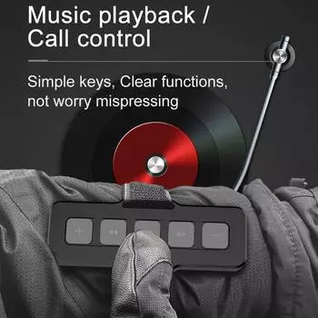 Беспроводной Bluetooth 5.0 мультимедийный руль с дистанционным управлением Mp3-воспроизведением музыки для смартфона IOS Android, велосипеда, мотоцикла, комплекта GPS Russian Federation