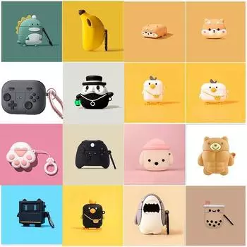 Беспроводной Bluetooth-чехол для наушников с 3D милым мультяшным ананасовым домиком для Airpods Pro 3, забавный силиконовый чехол для корги для Airpods 1/2 airpods 1/2