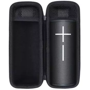 Беспроводной Bluetooth-динамик Ultimate Ears BOOM 3 4, совместимый с чехлом для хранения Lebakort (Черный чехол)